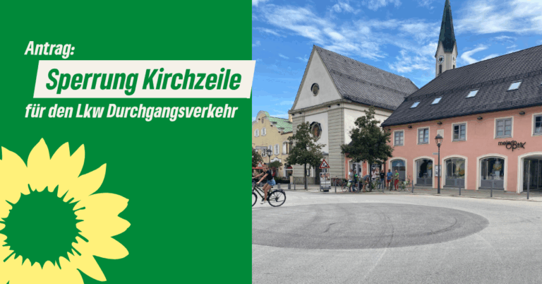 Antrag : Sperrung der Kirchzeile für den Lkw-Durchgangsverkehr